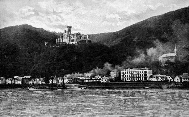 istock Stolzenfels Castle at Koblenz in Rhineland-Palatinate, Germany - 19th Century 1388014335