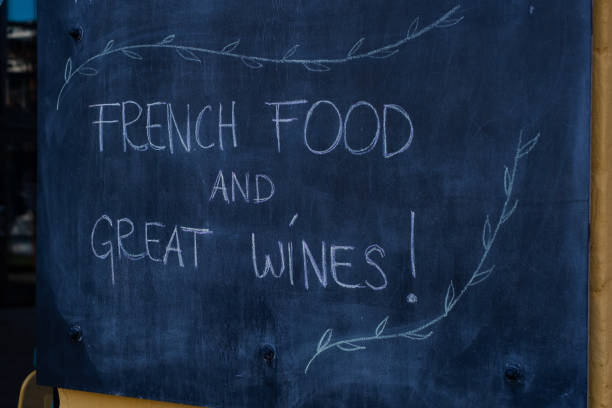 istock Blackboard sign on restaurant wall. 1388021609