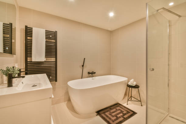 istock The interior of a modern bathroom 1388025747
