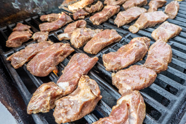 istock yummy steak on the grill for dinner 1388026862