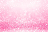 istock Pink girly birthday princess ballet background or girl Mother’s Day glitter 1388026885