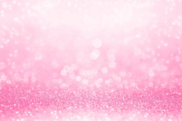 Photo of Pink girly birthday princess ballet background or girl Mother’s Day glitter