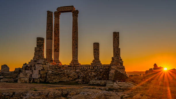istock Sunrise at the Amman Citadel 1388029879