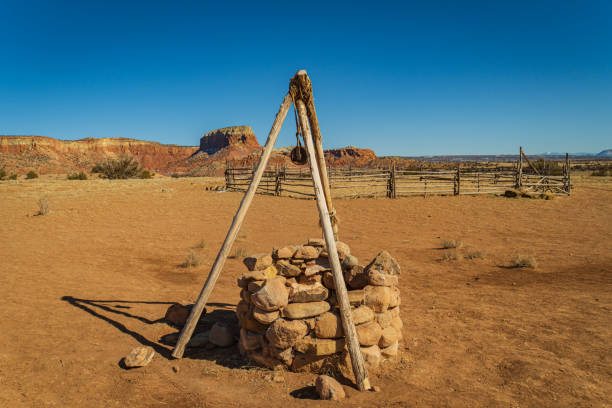 istock well on western homestead 1388031565