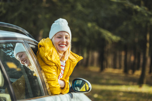 istock Woman on the road trip 1388032525