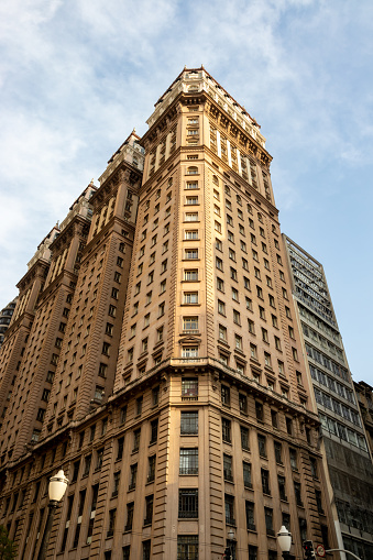 New York, NY, USA - June 4, 2022: The St. Regis New York luxury hotel.