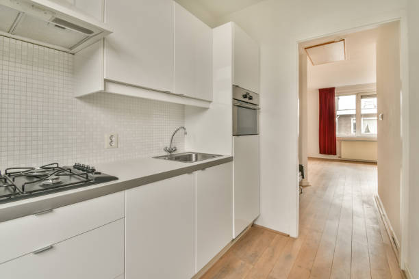 istock The interior of a small kitchen 1388036796