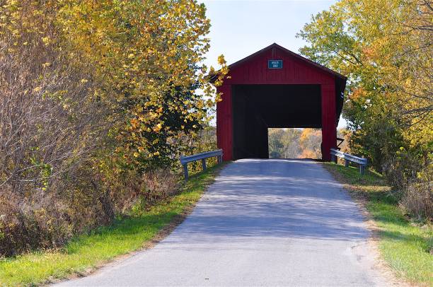 istock Houck Bridge, Putnam County Indiana 1388039653