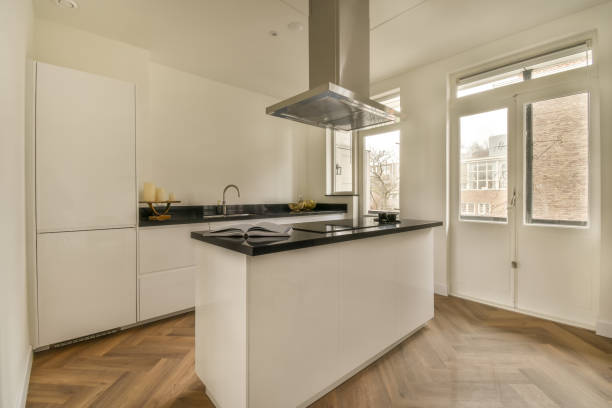 istock The interior of the kitchen in a modern style 1388041057