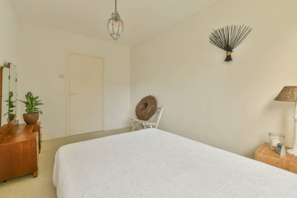 istock Bedroom interior in a modern house 1388042033