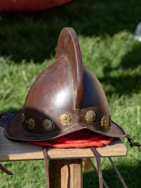 istock Scottish Border Reivers' Era War Helmet. 1388047943