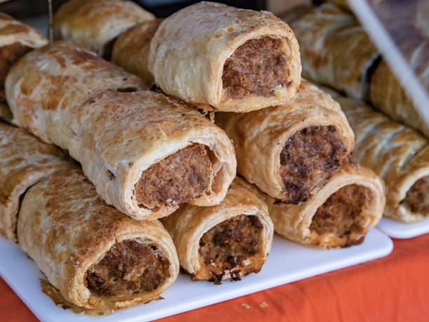 Vegan Steak Rolls.