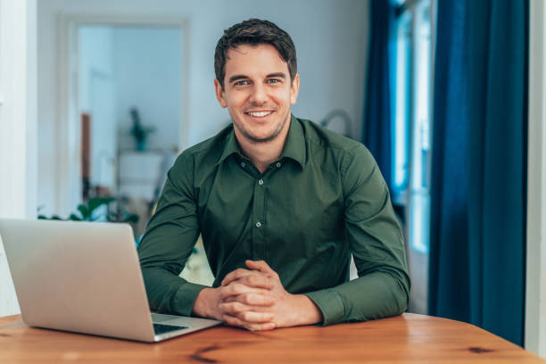 istock Portrait of businessman 1388062549