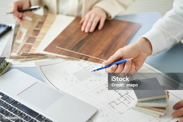 Asian Architect Designing A House Stock Photo - Download Image Now - Home Improvement, Interior Designer, Architecture