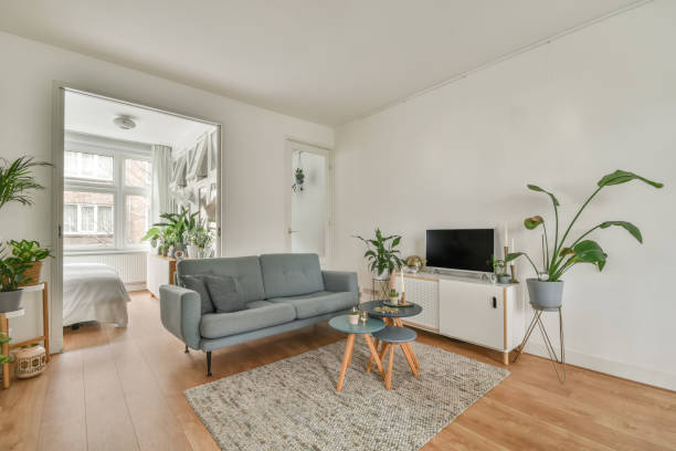 istock The interior of a spacious living room 1388075354