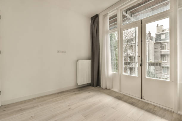 istock Spacious room in minimalist style 1388075427