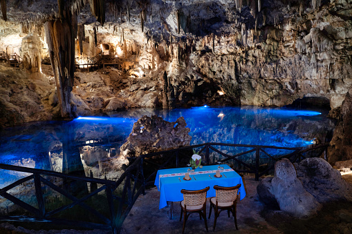 Zazil Tunich cenote, Yucatan, Mexico, North America