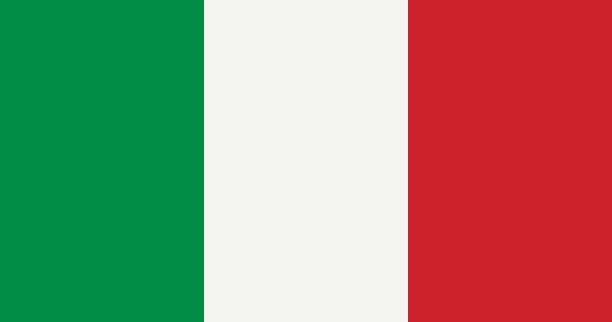 istock Italy flag with original RGB color vector illustration design 1388085232