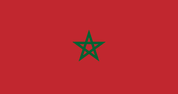 원래 rgb 컬러 벡터 일러스트 디자인모로코 플래그 - moroccan flags stock illustrations