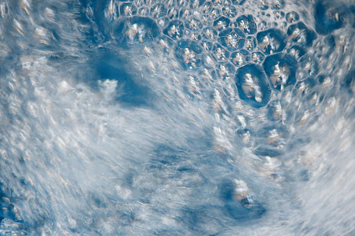 A focus scene of textural water shots.