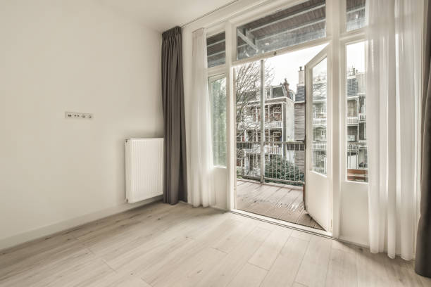 istock Spacious room in minimalist style 1388092373