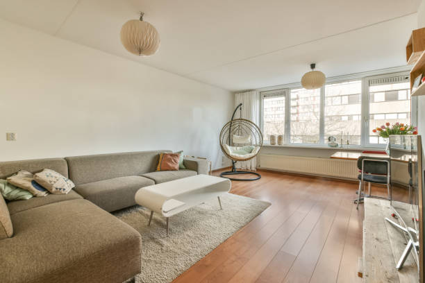 istock The interior of a spacious living room 1388094836