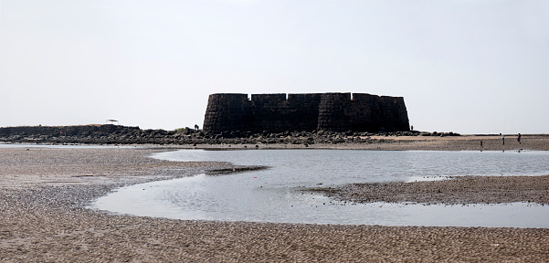 Kolaba Fort is an old fortified maritime base in Alibaug, Konkan, India. It is situated in the sea at a distance of 1 km from the shores of Alibag state Maharashtra India
