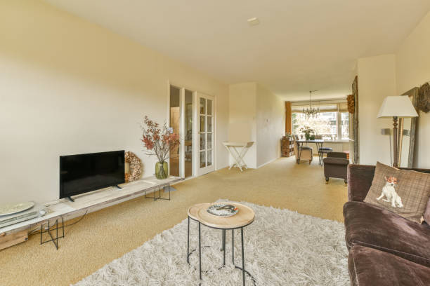 istock The interior of a spacious living room 1388100486