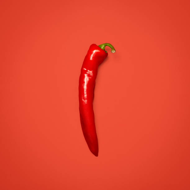 istock Shot of a red chili against a studio background 1388102733