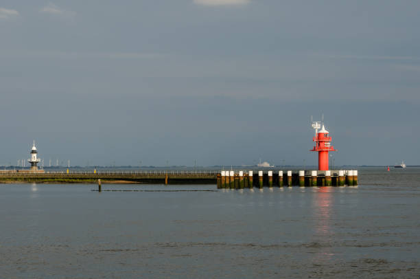 istock Lighthouses in Brunsbuettel, Schleswig-Holstein, Germany 1388114899