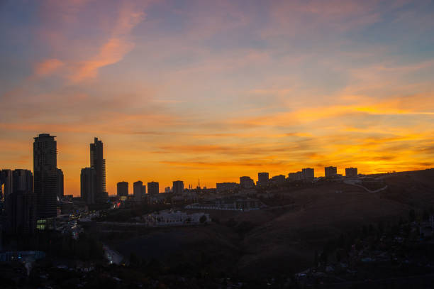 istock Towers in Oran district at sunset 1388117625