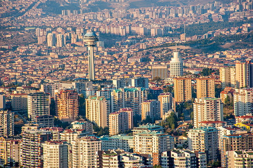 Atakule and Ankara view