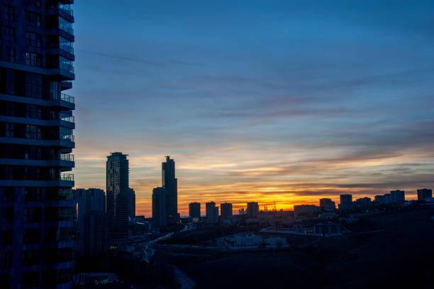 istock Towers in Oran district at sunset 1388119499