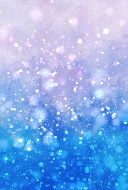 istock Beautiful background illustration with glittering watercolor style 1388120814
