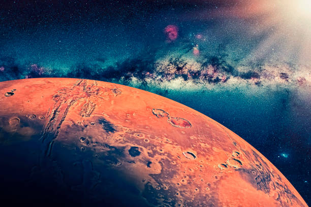 istock Artist view of the Mars Planet 1388122493