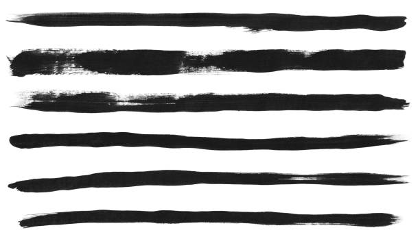 istock strokes of black paint texture isolated on white 1388125826