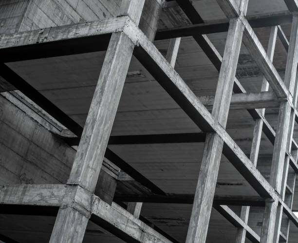 istock reinforced concrete structure of building under construction 1388129995