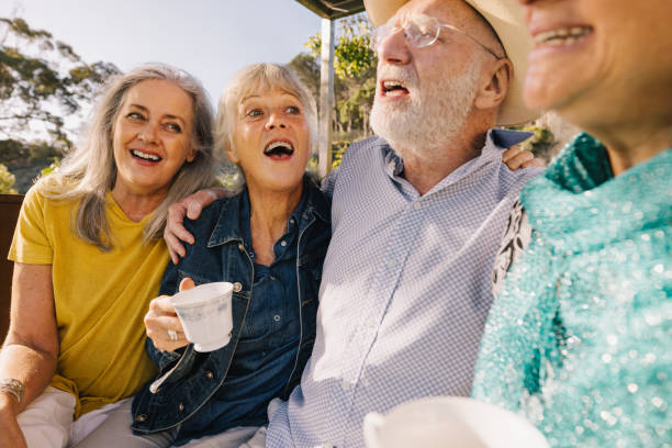 istock Long time friends having fun during vacation 1388136966