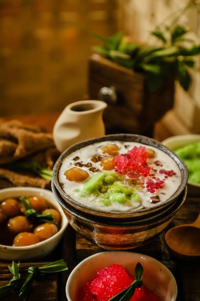 istock Es Loder, the Icy Coconut Milk Dessert with Custard, Sago Pearls and Rice Balls from Bogor, West Java 1388148145