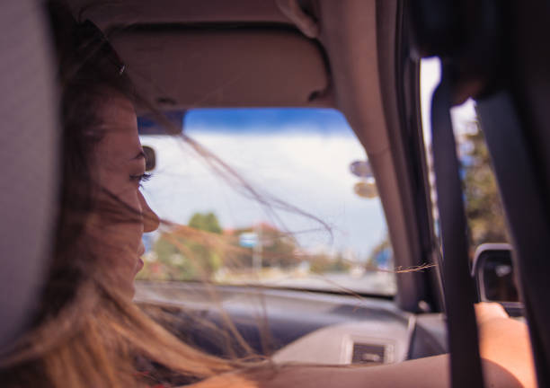 istock Young Couple Driving in a Car 1388149720