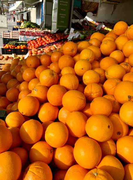 istock oranges and vegetables at the greengrocer's door 1388159678