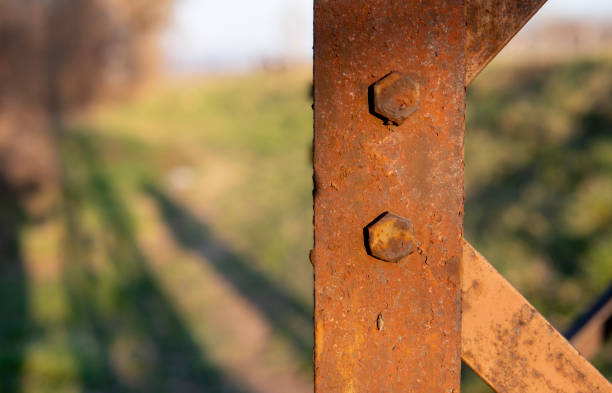 istock Picture of two big old screws 1388161630