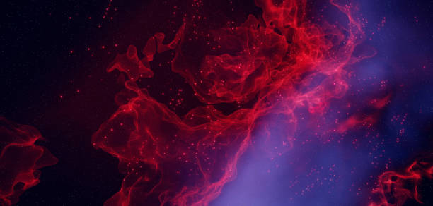 istock Festive Universe Filled With Stars Nebula And Galaxy colored Gray Background ,, 1388166407