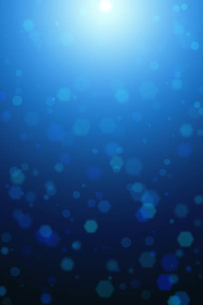 istock Abstract concept of ocean in blue bokeh background 1388171400