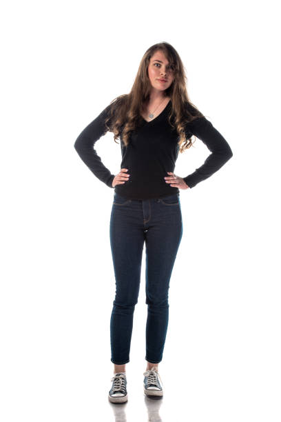 istock Attractive trendy woman 1388171473