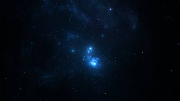 istock Panorama Space scene with planets, stars and galaxies. Banner template. Many Nebulae and galaxies in space, many light years away. Deep Universe. Large-scale structure 3D rendered 1388175977