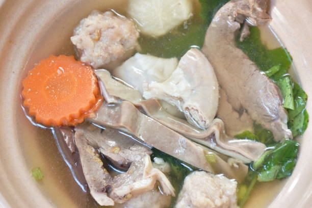 istock boiled pork entrails and vegetable gourd soup 1388182736