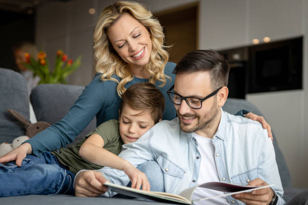 istock Parents with children at home 1388191300