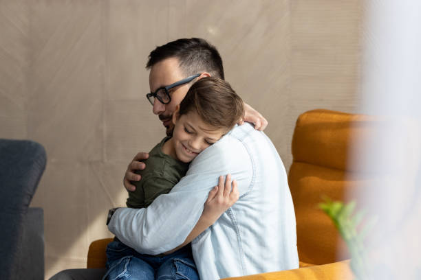 istock Father and son moment 1388191537