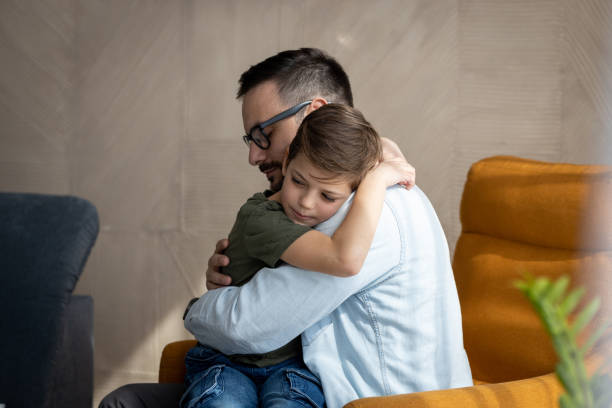 istock Father and son moment 1388191556
